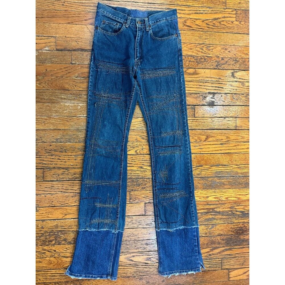 Hysteric Glamour Embroidered Denim Jeans size - Picture 1 of 7